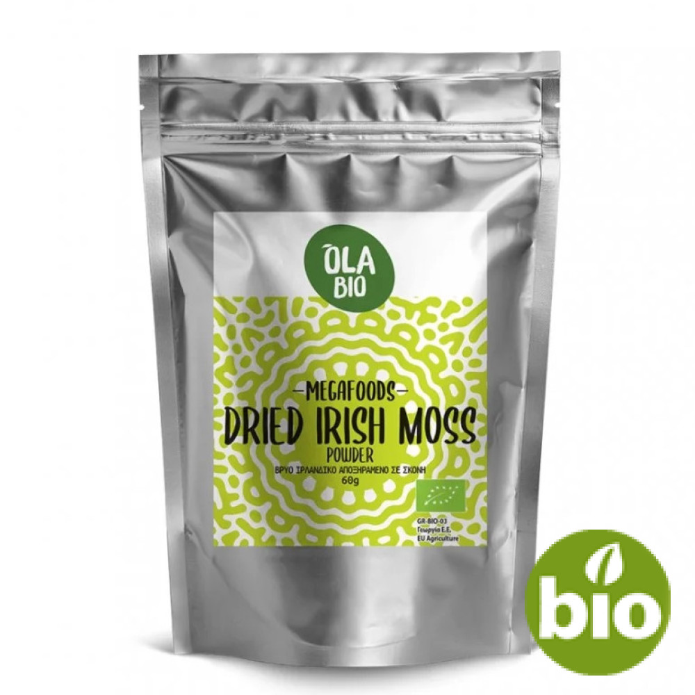 ΙΡΛΑΝΔΙΚΟ ΒΡΥΟ (IRISH MOSS) ΣΕ ΣΚΟΝΗ ΒΙΟ