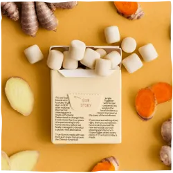 Τσίχλες τζίντζερ (ginger)